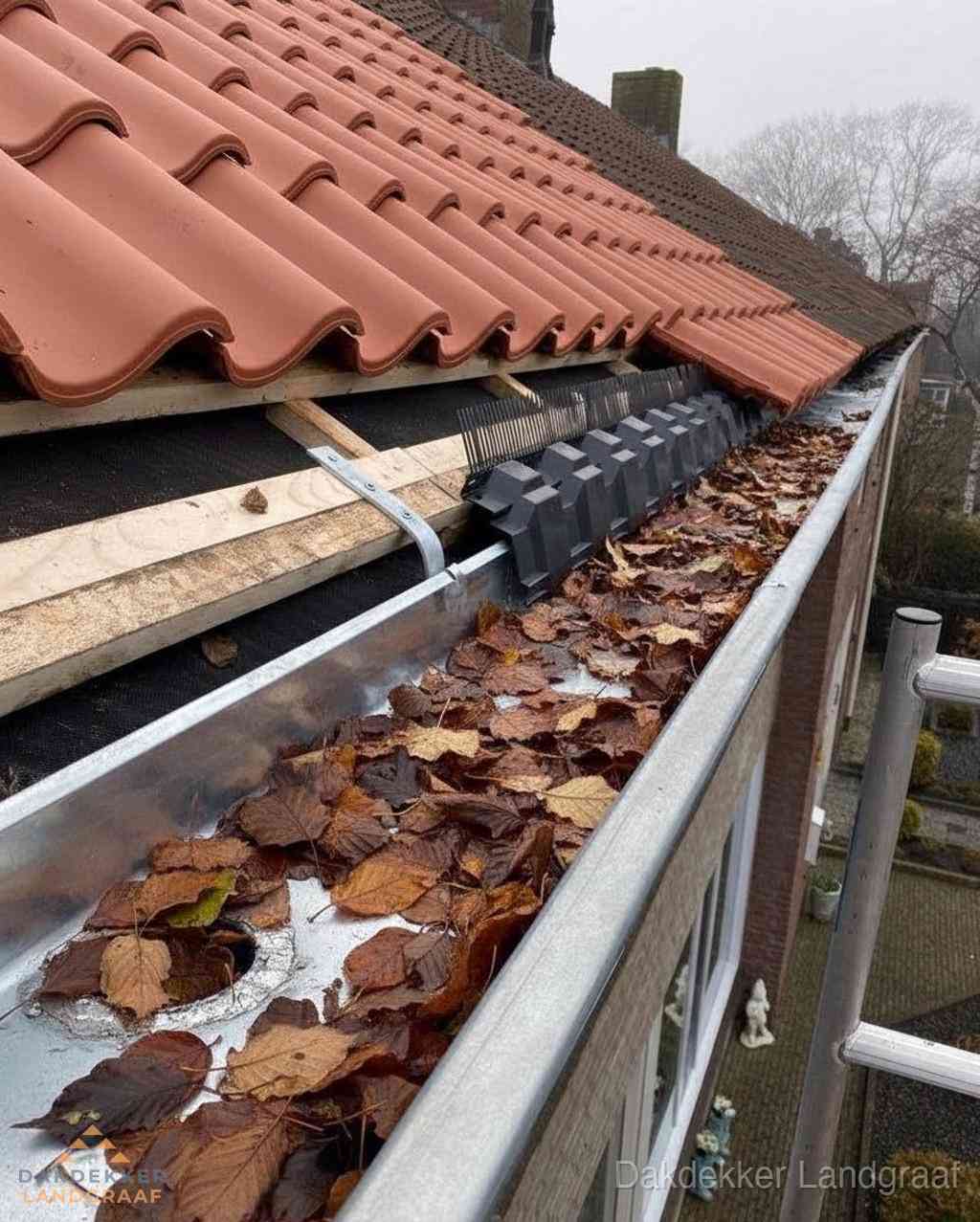 Plat dak bedrijfspand met bitumen dakbedekking en lichtkoepels in Landgraaf Plat dak bedrijfspand met bitumen dakbedekking en lichtkoepels in Landgraaf
